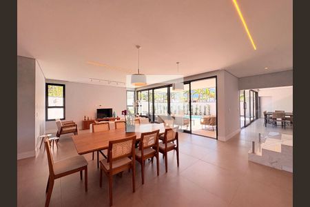 Sala de casa de condomínio à venda com 4 quartos, 500m² em Jardim Samambaia, Jundiaí