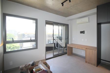 Suíte  de kitnet/studio para alugar com 1 quarto, 25m² em Indianópolis, São Paulo