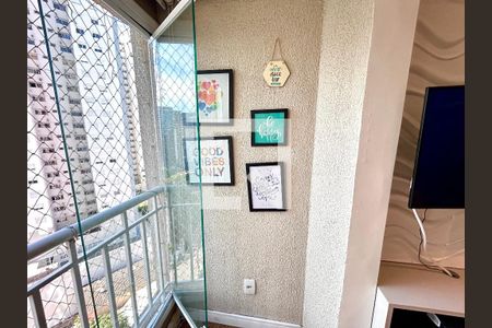 Varanda da Sala de apartamento para alugar com 2 quartos, 50m² em Vila Augusta, Guarulhos