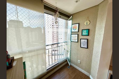 Varanda da Sala de apartamento para alugar com 2 quartos, 50m² em Vila Augusta, Guarulhos