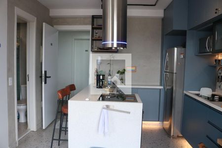 Sala e Cozinha Integrada de apartamento à venda com 1 quarto, 29m² em Água Branca, São Paulo
