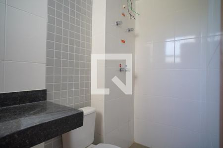 Banheiro suite de apartamento à venda com 2 quartos, 55m² em Jardim Carvalho, Porto Alegre