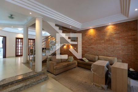 Sala de casa de condomínio para alugar com 3 quartos, 255m² em Parque das Flores, Campinas