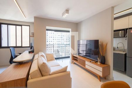 Sala de apartamento à venda com 1 quarto, 44m² em Butantã, São Paulo