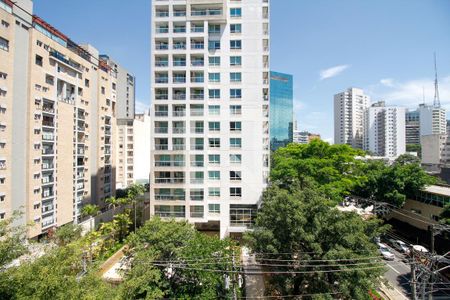 Vista da Sala de Estar e Jantar de apartamento à venda com 2 quartos, 110m² em Paraíso, São Paulo