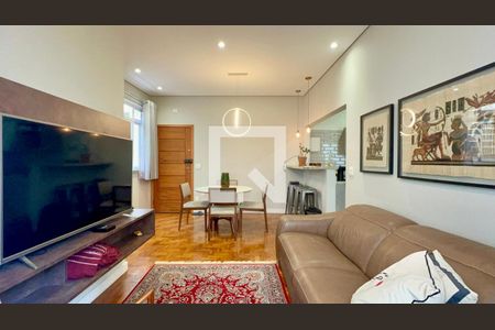 Sala de TV de apartamento para alugar com 2 quartos, 83m² em Paraíso, São Paulo