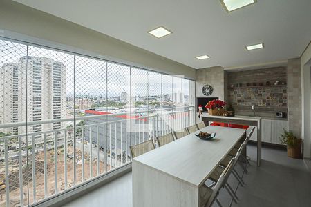 Varanda gourmet de apartamento à venda com 3 quartos, 155m² em Centro, São Bernardo do Campo