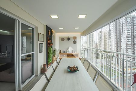 Varanda gourmet de apartamento à venda com 3 quartos, 155m² em Centro, São Bernardo do Campo