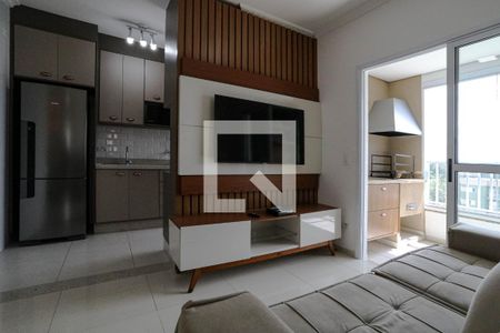 Sala de apartamento para alugar com 2 quartos, 66m² em Vila Mogilar, Mogi das Cruzes