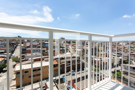 Varanda da Sala  de apartamento para alugar com 2 quartos, 48m² em Vila Carmosina, São Paulo