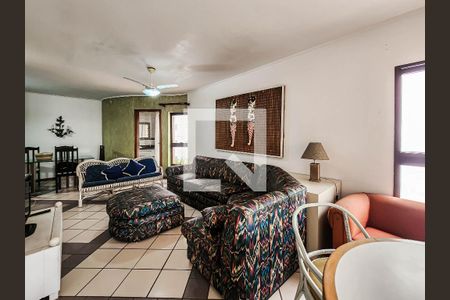 Sala de apartamento para alugar com 2 quartos, 84m² em Embaré, Santos