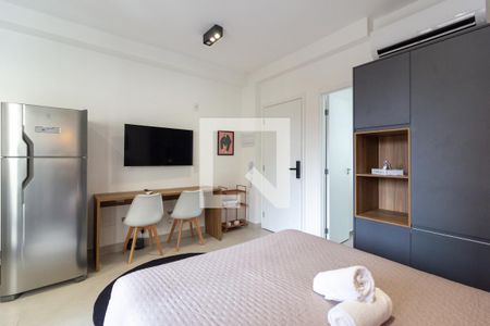 Kitnet/Studio de kitnet/studio para alugar com 1 quarto, 24m² em Vila Madalena, São Paulo