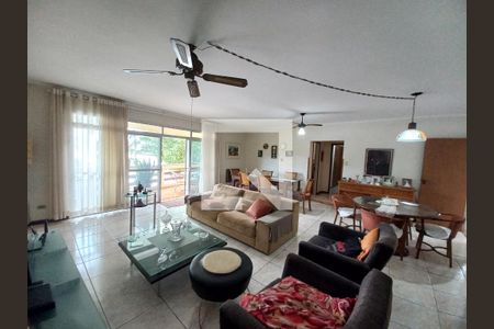 Sala de apartamento para alugar com 3 quartos, 171m² em Ilha Porchat, São Vicente