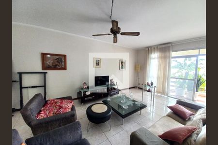 Sala de apartamento para alugar com 3 quartos, 171m² em Ilha Porchat, São Vicente