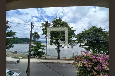 Vista da Varanda de apartamento para alugar com 3 quartos, 171m² em Ilha Porchat, São Vicente
