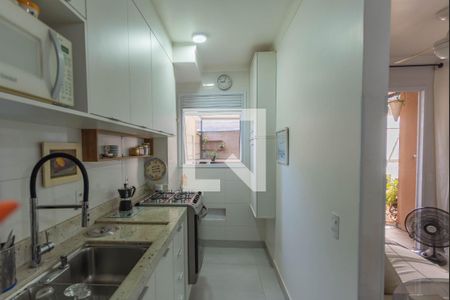 Cozinha de apartamento à venda com 2 quartos, 48m² em Jardim Garcia, Campinas