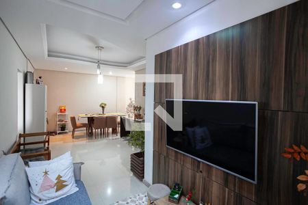 Sala de apartamento à venda com 3 quartos, 100m² em Castelo, Belo Horizonte