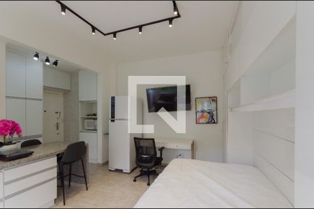 Sala/Quarto de apartamento para alugar com 1 quarto, 30m² em Centro Histórico de São Paulo, São Paulo
