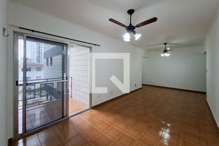 Sala de apartamento para alugar com 2 quartos, 80m² em Canto do Forte, Praia Grande