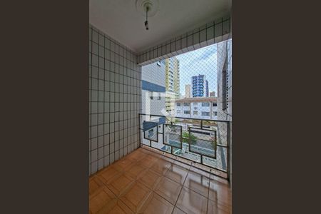 Sacada Sala de apartamento para alugar com 2 quartos, 80m² em Canto do Forte, Praia Grande