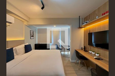 Quarto  de kitnet/studio para alugar com 0 quarto, 24m² em Cidade Monções, São Paulo