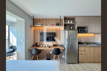 Quarto  de kitnet/studio para alugar com 0 quarto, 24m² em Cidade Monções, São Paulo