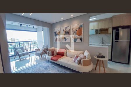 Sala de apartamento à venda com 2 quartos, 67m² em Centro, Osasco