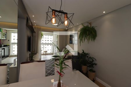 Sala de apartamento à venda com 2 quartos, 57m² em Parque das Nações, Santo André