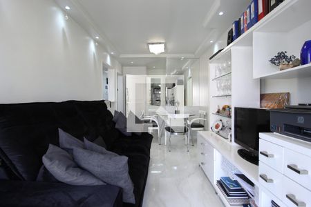 Sala de apartamento para alugar com 1 quarto, 40m² em Indianópolis, São Paulo