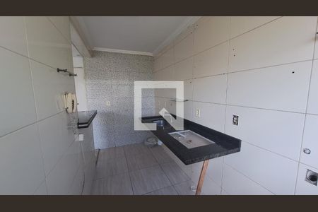 Cozinha de apartamento para alugar com 2 quartos, 46m² em Vila Urupes, Suzano