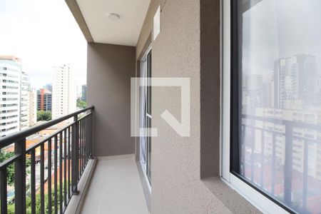 Varanda de apartamento para alugar com 1 quarto, 29m² em Vila Olímpia, São Paulo