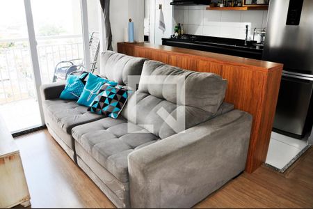 Detalhe - Sala e Sala de Jantar de apartamento à venda com 2 quartos, 43m² em Limão, São Paulo