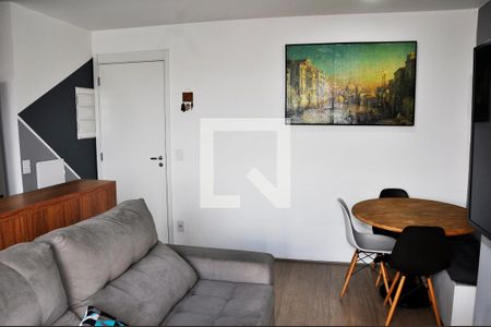 Detalhe - Sala e Sala de Jantar de apartamento à venda com 2 quartos, 43m² em Limão, São Paulo