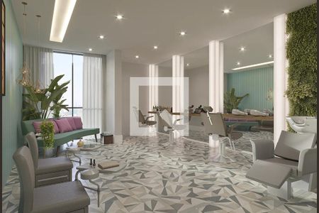  Salão  de apartamento para alugar com 3 quartos, 124m² em Alphaville Industrial, Barueri