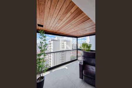 Varanda de apartamento à venda com 2 quartos, 93m² em Vila Gomes Cardim, São Paulo