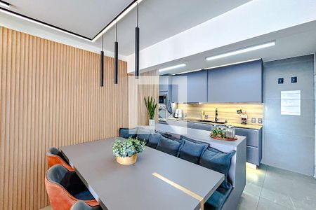 Sala de Jantar de apartamento à venda com 2 quartos, 93m² em Vila Gomes Cardim, São Paulo