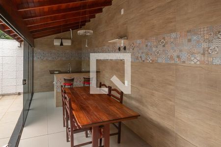 Sala de Jantar  de casa de condomínio para alugar com 2 quartos, 75m² em Residencial Real Park Sumaré, Sumaré