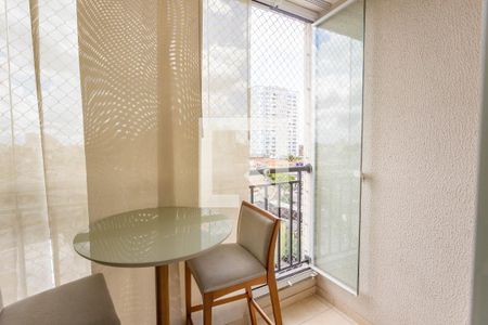 Varanda  de apartamento à venda com 3 quartos, 68m² em Conceição, Diadema