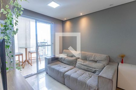 Sala  de apartamento à venda com 3 quartos, 68m² em Conceição, Diadema