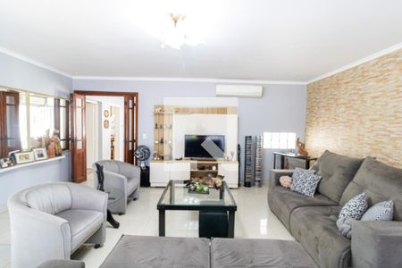 Sala de casa à venda com 4 quartos, 213m² em Cristal, Porto Alegre