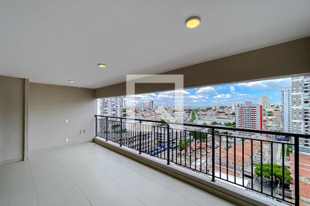 Varanda da Sala de apartamento para alugar com 3 quartos, 106m² em Sacoma, São Paulo