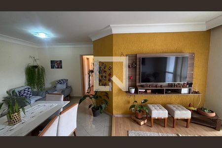 Sala - Sala de Jantar de apartamento para alugar com 3 quartos, 102m² em Jardim Stella, Santo André