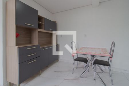 Detalhe área de jantar de casa para alugar com 1 quarto, 27m² em Vila Bocaina, Mauá