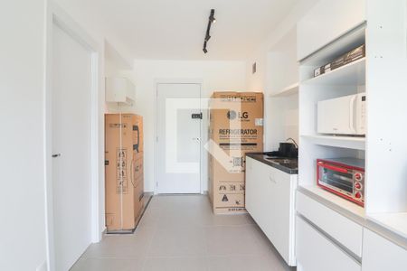 Sala / Cozinha / Lavanderia de apartamento para alugar com 1 quarto, 27m² em Vila Butantã, São Paulo