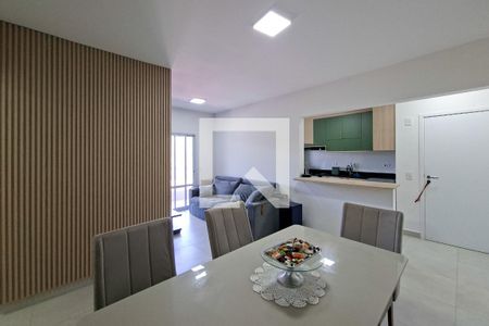 Sala de apartamento para alugar com 3 quartos, 98m² em Canto do Forte, Praia Grande