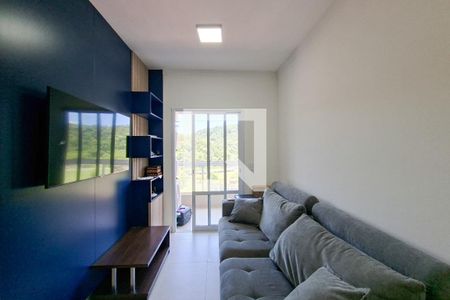 Sala de apartamento para alugar com 3 quartos, 98m² em Canto do Forte, Praia Grande