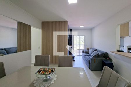 Sala de apartamento para alugar com 3 quartos, 98m² em Canto do Forte, Praia Grande