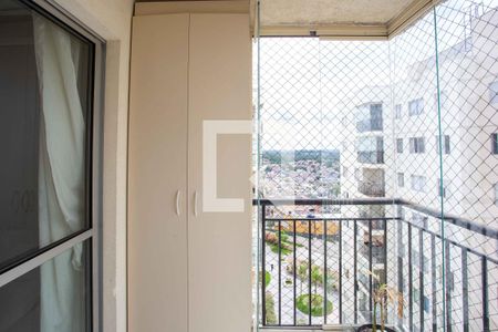 Varanda da Sala de apartamento à venda com 3 quartos, 63m² em Centro, Diadema