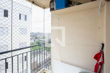 Varanda da Sala de apartamento à venda com 3 quartos, 63m² em Centro, Diadema
