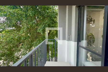 Varanda de kitnet/studio para alugar com 1 quarto, 27m² em Pinheiros, São Paulo